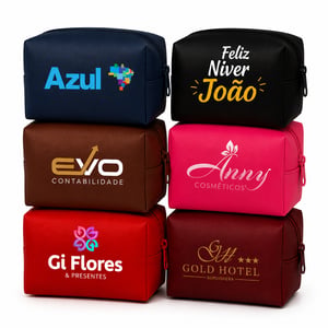 Necessaire Personalizada Cores Vivas   Peças Personalizadas   
