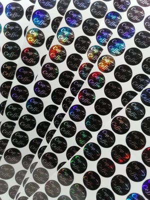 ADESIVo DE VINIL HOLOGRÁFICO PERSONALZIADO