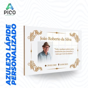 AZULEJO LÁPIDE PERSONALIZADO      