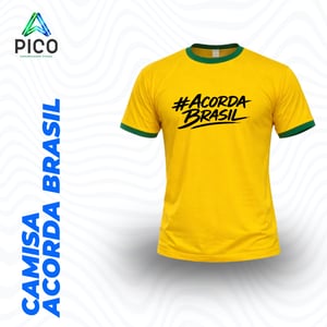 CAMISA ACORDA BRASIL
