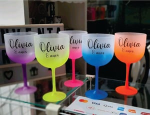 Taça gim Degradê Personalizada (frente)