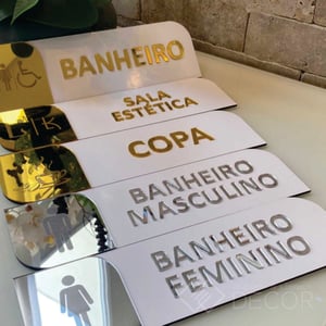 Placa de Acrilico ( pequena)