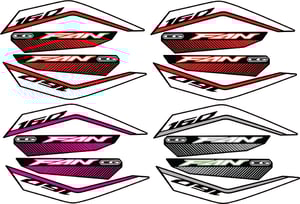 KIT ADESIVO FAN 160 2022 (refletivo)