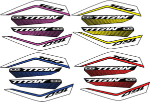 KIT ADESIVO TITAN 160 2022 (refletivo)