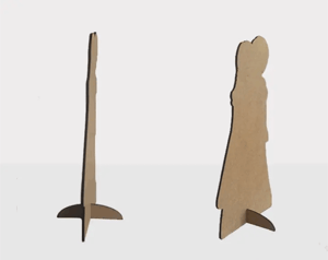 Totem Display Tamanho Fotográfico (3mm)