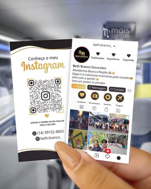 CARTÃO DE VISITA ( INSTAGRAN )
