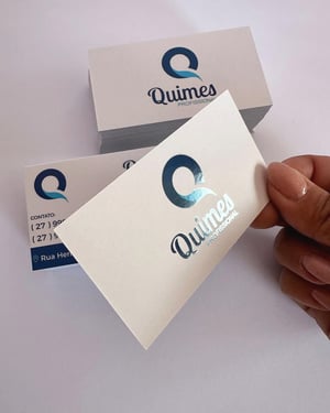 Cartão de visita (verniz localizado)