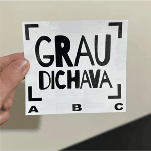 ADESIVO  GRAU DICHAVA