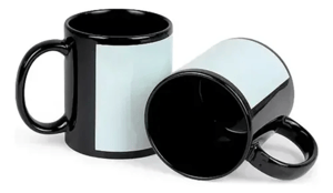 Caneca Preta tarja