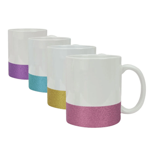 Caneca tarja Glitter Personalizada