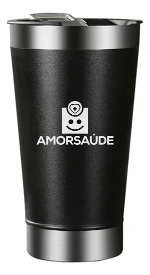 Copo Termico  7x10 cm cor do inox  gravação a laser 