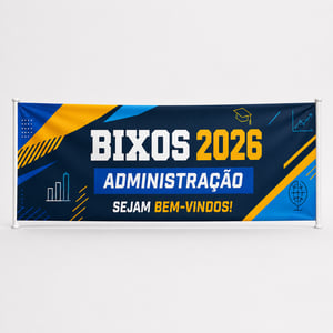 Faixa Bixo Personalizada 300x100cm em Lona