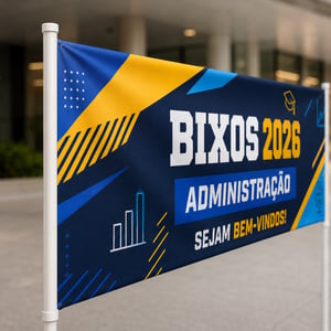 Faixa Bixo Personalizada 300x100cm em Lona