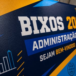 Faixa Bixo Personalizada 300x100cm em Lona