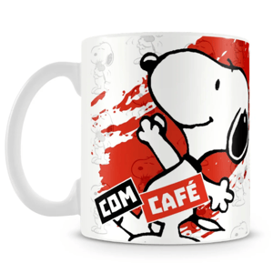 Caneca Personalizada Alça e Interior Branco