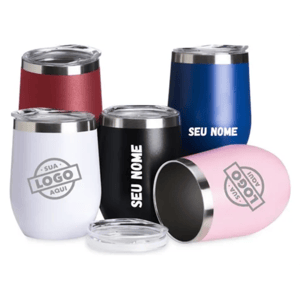 COPO TÉRMICO CUIA 360ML Aço inox Circunferência: 15cm 1x0 Pintura Pintura Gravação a Laser