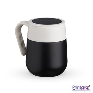 Caneca Térmica Inox 500 ml com Display Led REF: X18640