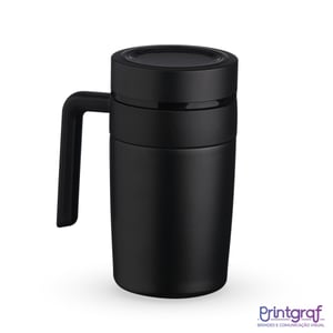 Caneca Térmica Inox 500 ml Display Led REF: X18641