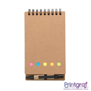 Bloco de Anotações com Autoadesivos  REF: X12244
