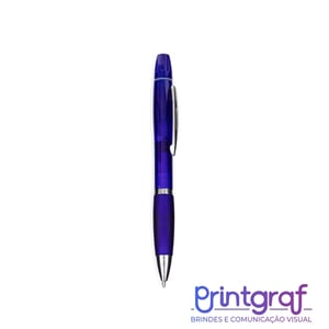 Caneta Plástica com Marca-Texto REF: X09112