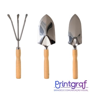 KIT JARDINAGEM 3 PEÇAS REF:X09059