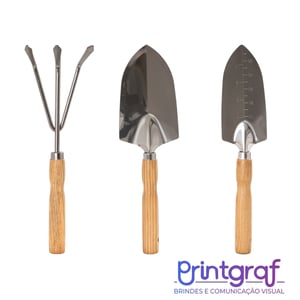 KIT JARDINAGEM 3 PEÇAS REF:X09059