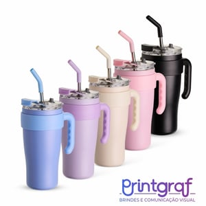 Caneca Térmica Inox 800ml REF: X18970