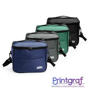 Bolsa Térmica 16L REF: X18959 Oxford  Impressão Silk ou DTF   