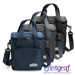 Bolsa Térmica 11L REF: X18956 Oxford  Impressão Silk ou DTF   