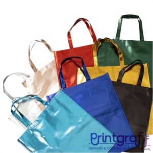 Sacola TNT Metalizado REF: X09143G