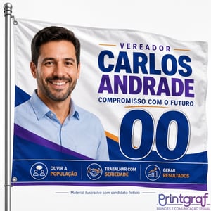 Bandeira Personalizada TACTEL OU CETIM 150X100CM OU 200X150CM Impressão Digital SUBLIMAÇÃO  