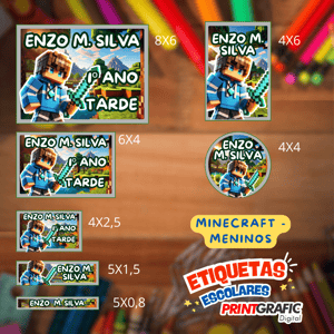Etiquetas Escolares