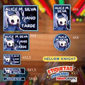 Etiquetas Escolares Premium (Prova dágua)