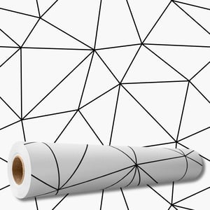 PNM4069 Vinil Auto-Adesivo 300 x 47 cm Impressão Digital A Prova d´Água Fosco 