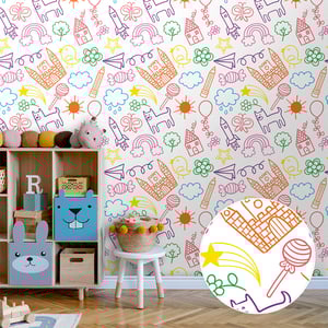 PNM4789 Vinil Auto-Adesivo 300 x 47 cm Impressão Digital A Prova d´Água Fosco 