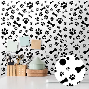 PNM4471 Vinil Auto-Adesivo 300 x 47 cm Impressão Digital A Prova d´Água Fosco 