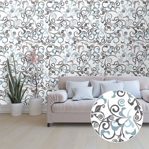 PNM4652 Vinil Auto-Adesivo 300 x 47 cm Impressão Digital A Prova d´Água Fosco 