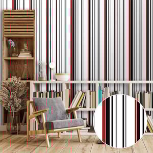 PNM4515 Vinil Auto-Adesivo 300 x 47 cm Impressão Digital A Prova d´Água Fosco 