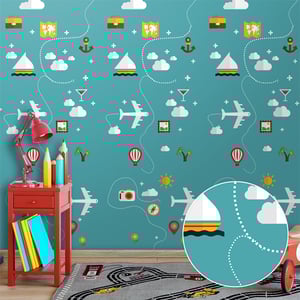 PNM4760 Vinil Auto-Adesivo 300 x 47 cm Impressão Digital A Prova d´Água Fosco 