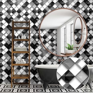 PNM4449 Vinil Auto-Adesivo 300 x 47 cm Impressão Digital A Prova d´Água Fosco 