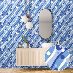 PNM4455 Vinil Auto-Adesivo 300 x 47 cm Impressão Digital A Prova d´Água Fosco 