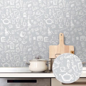 PNM4359 Vinil Auto-Adesivo 300 x 47 cm Impressão Digital A Prova d´Água Fosco 