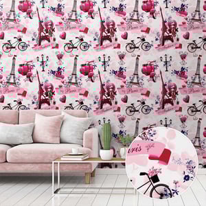 PNM4340 Vinil Auto-Adesivo 300 x 47 cm Impressão Digital A Prova d´Água Fosco 