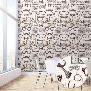 PNM4356 Vinil Auto-Adesivo 300 x 47 cm Impressão Digital A Prova d´Água Fosco 