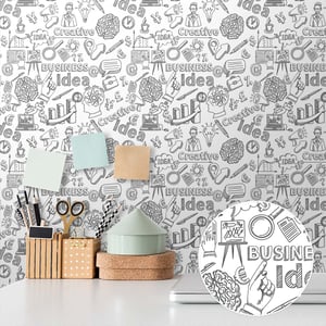 PNM4391 Vinil Auto-Adesivo 300 x 47 cm Impressão Digital A Prova d´Água Fosco 