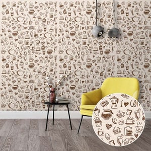 PNM4327 Vinil Auto-Adesivo 300 x 47 cm Impressão Digital A Prova d´Água Fosco 