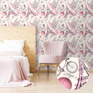 PNM4352 Vinil Auto-Adesivo 300 x 47 cm Impressão Digital A Prova d´Água Fosco 