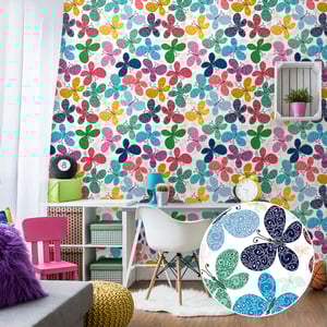 PNM4389 Vinil Auto-Adesivo 300 x 47 cm Impressão Digital A Prova d´Água Fosco 