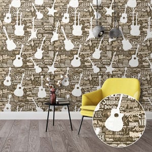 PNM4379 Vinil Auto-Adesivo 300 x 47 cm Impressão Digital A Prova d´Água Fosco 