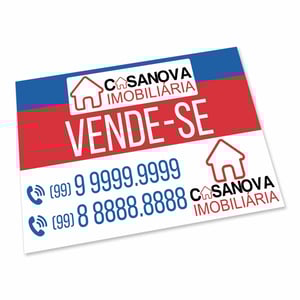 Placa em PSAI 2mm – Impressão Digital (m²) PSAI 2mm Sob medida (metro quadrado) Digital colorida (4x0)  Corte Reto 